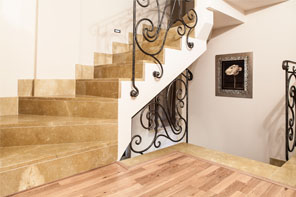 Ambar marble staircase in right lines