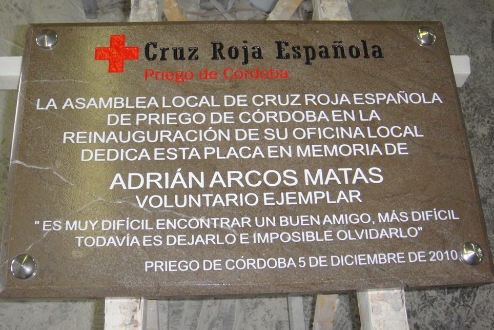 Placa Conmemorativa