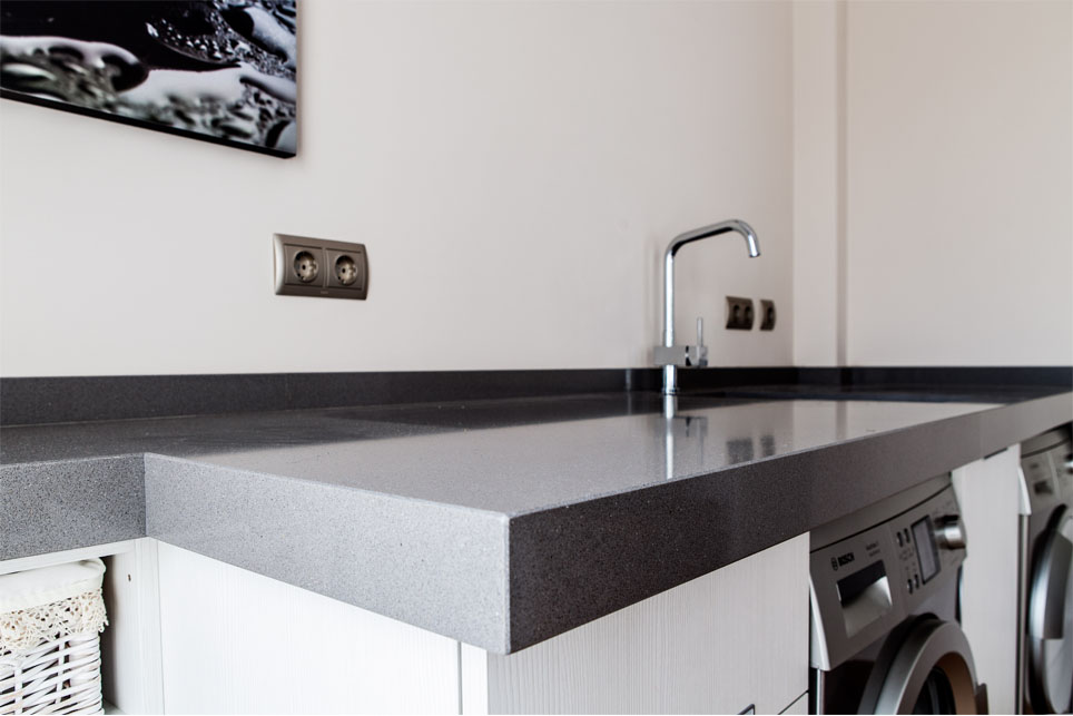 Pilas de lavar silestone - Mármoles Santo Domingo