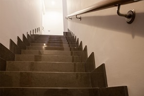 Escalera con Bocel en Inglete
