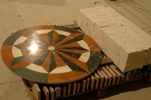 Mosaico Fuente Patio