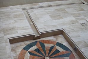 Mosaico Fuente Patio
