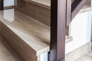 Escalera con bocel cuadrado
